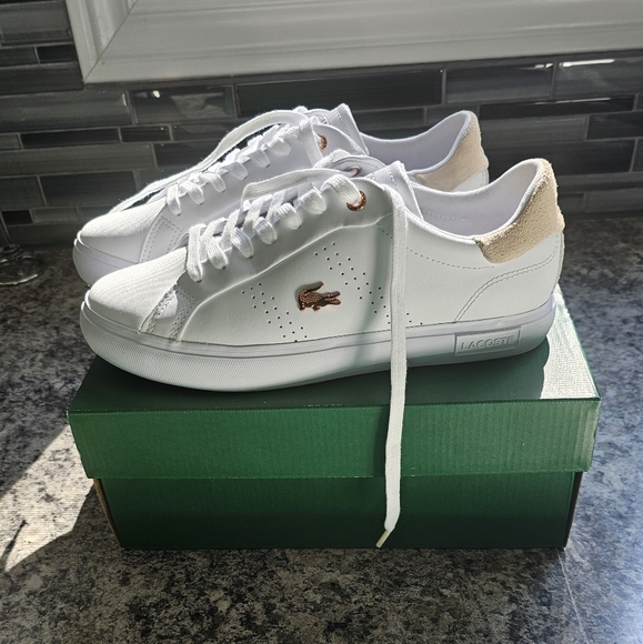 Lacoste Powercourt 2.0  Rose Gold.  SOLD OUT ONLINE.  Rare to find common sizes. - Picture 5 of 7
